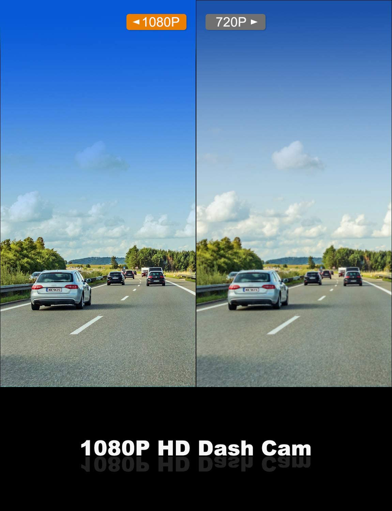 Pathinglek Dash Cam 1080P DVR Dashboard Camera Car Driving Recorder 3 Inch Driving Camera LCD Screen, 170°Wide Angle, WDR, G-Sensor, Loop Recording, Parking Monitor, Motion Detection