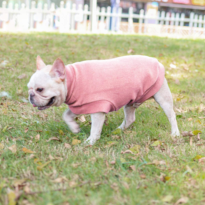 Small Dogs Fleece Dog Sweatshirt - Cold Weather Hoodies Spring Soft Vest Thickening Warm Cat Sweater Puppy Clothes Sweater Winter Sweatshirt Pet Pajamas for Small Dog Cat Puppy