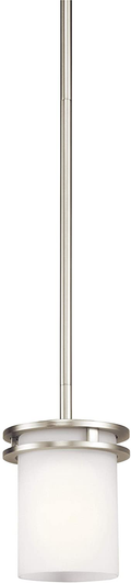 Kichler 3475NI Hendrik Pendant, 1-Light, Brushed Nickel