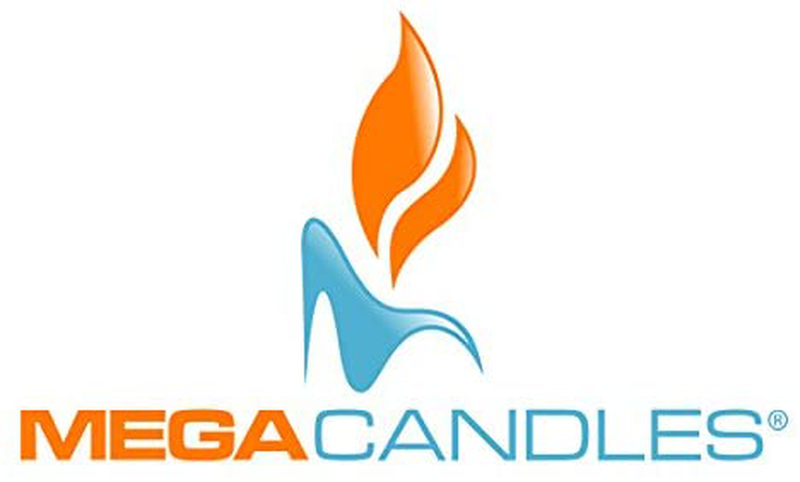 Mega Candles Unscented Multi Color Chakra Round Pillar Candle, Hand Poured Premium Wax Candles 3 Inch x 9 Inch, Cotton Wick, Promotes Positive Energy, Aids Meditation, Relaxation & More