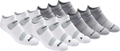 Saucony Men's Multi-Pack Mesh Ventilating Comfort Fit Performance No-Show Socks