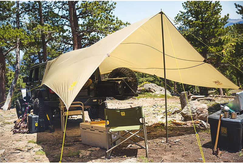 Slumberjack SJK Roadhouse Tarp, Hunting Camping & Overland Shelter Protects from Rain & Sun
