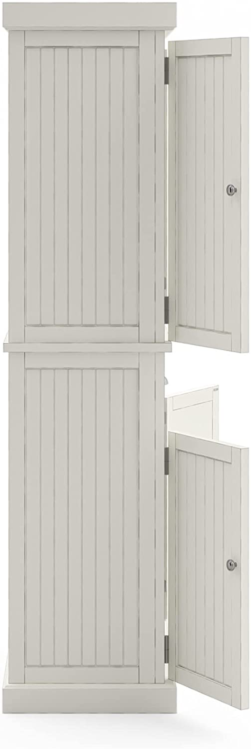 Homestyles Nantucket Pantry, 30", off White