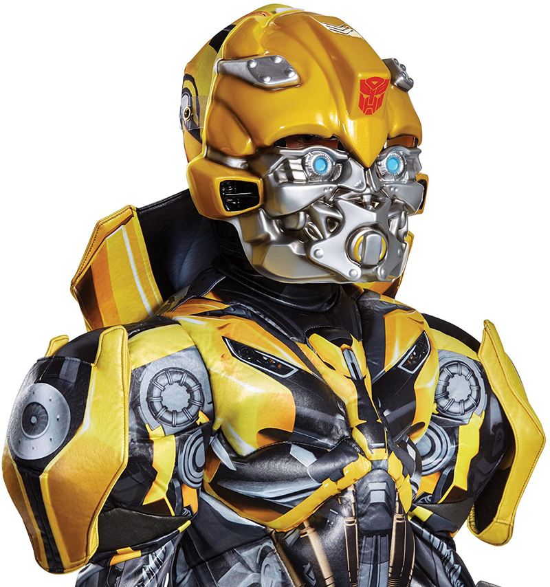 Disguise Bumblebee Movie Prestige Costume, Yellow, Medium (7-8)