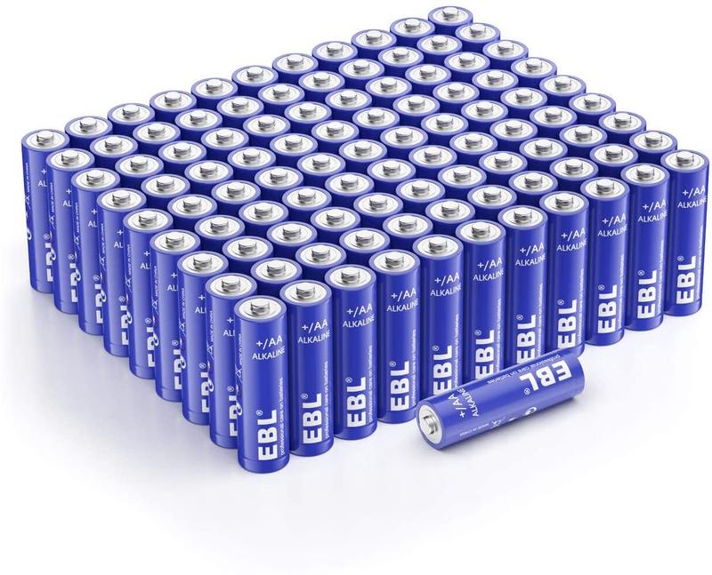 EBL Alkaline AA Batteries (28 Count), 1.5V Double A Long Lasting Alkaline AA Battery