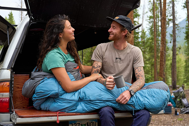 Kelty Cosmic 20 Degree down Sleeping Bag - Ultralight Backpacking Camping Sleeping Bag with Stuff Sack