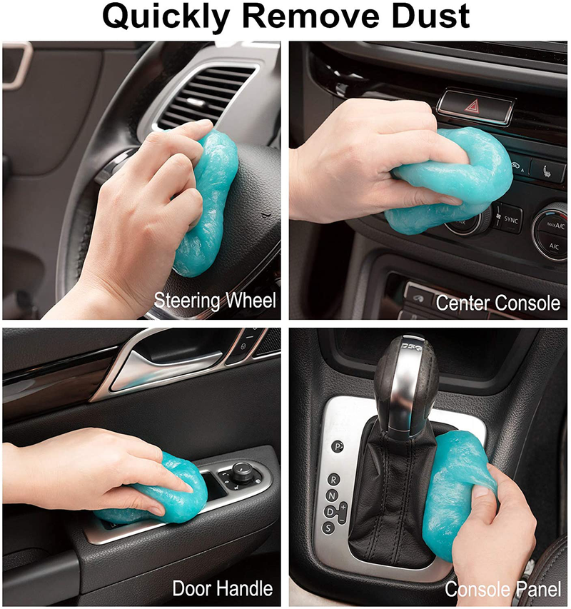 TICARVE Cleaning Gel for Car Detailing Tools Car Cleaning Kit Automotive Dust Air Vent Interior Detail Detailing Putty Universal Dust Cleaner for Auto Laptop Car Slime Cleaner