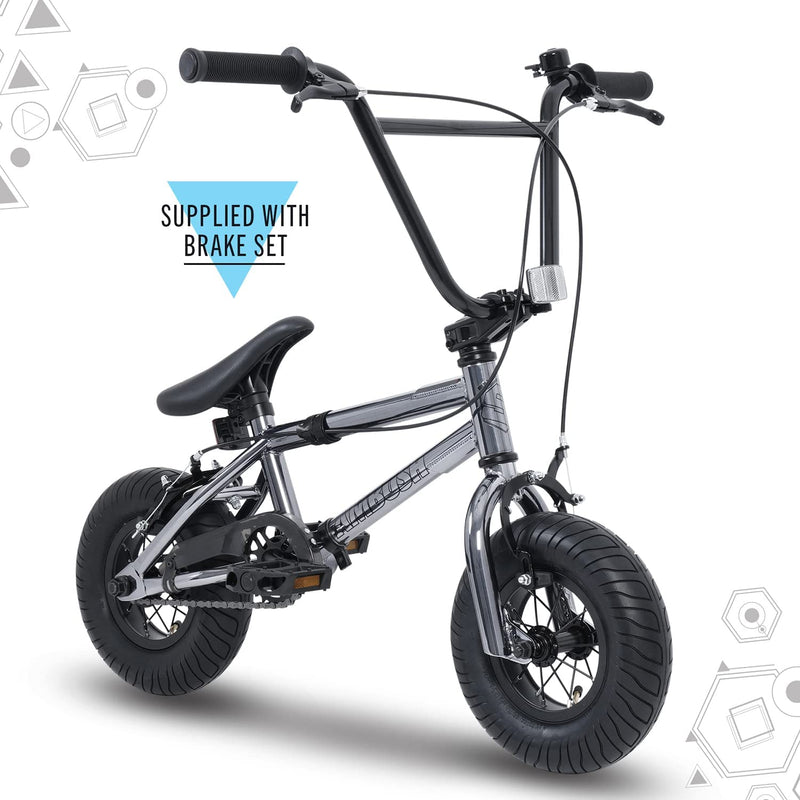 Sullivan Mini BMX, Premium Quality, for All Riders Age 8 Years and Up, Lightweight, Perfect for Tricks, 10 Inch BMX Wheels, Sealed Bearings, Micro Gearing, Top Load Stem, Includes Brakes