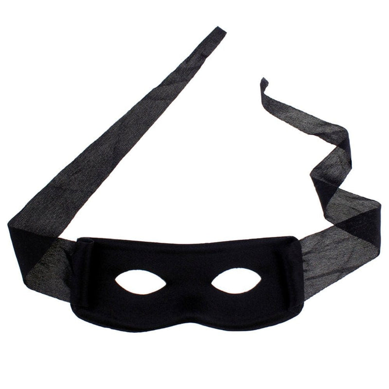 2 Pcs Classic Eye Mask Costume Mask Fancy Dress Black Party Mask Theme Party Supply