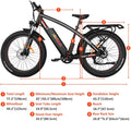 ADDMOTOR Electric Bikes for Adults, 65MI Long Range Electric Mountain Bike, 26"X4" Fat Tire Ebike, M-560 P7 Electric Bicycles with 750W 17.5Ah Removable Samsung Cells Battery, 23MPH, Shimano 7-Speed