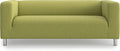 TLYESD Klippan Cover Replacement for IKEA 2 Seater Klippan Loveseat Sofa Slipcover,Klippan Loveseat Cover(Light Grey)