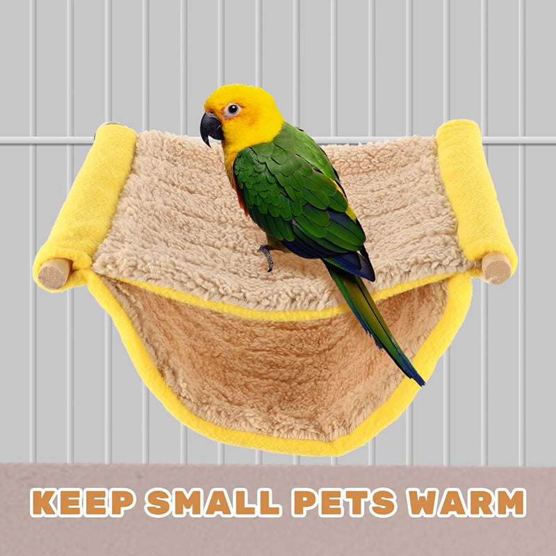 Balacoo 3Pcs House Nest Hideaway Chinchilla Mini for Habitat Toy Lovely Hut Tent African Parrot Pig Mice Snuggle Guinea Accessory Hammock Cotton Swing Hamster Shed Grey Comfortable