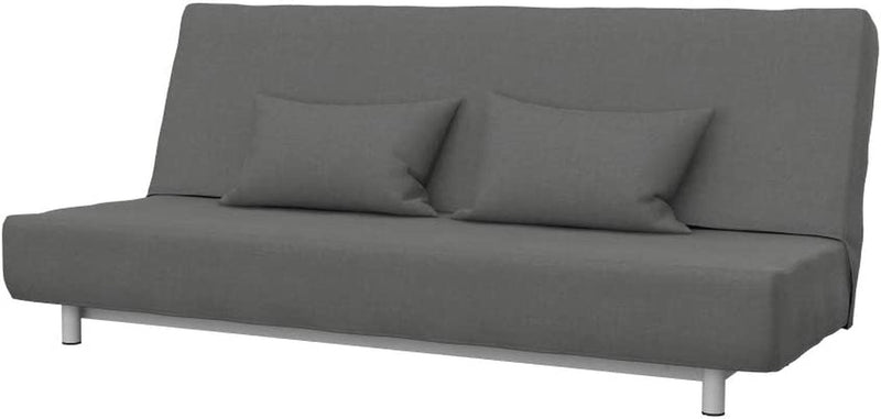SOFERIA Replacement Compatible Cover for BEDDINGE 3-Seat Sofa-Bed, Fabric Eco Leather Creme