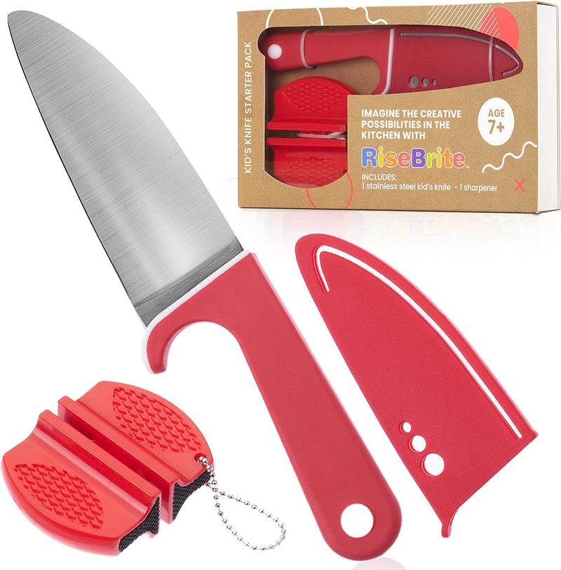 Kids Knifes for Real Cooking | Kids Knife Set for Kids Cooking, Kid Safe Knives, Kid Friendly Knives for Kid Knives for Cutting Kids Kitchen Knives