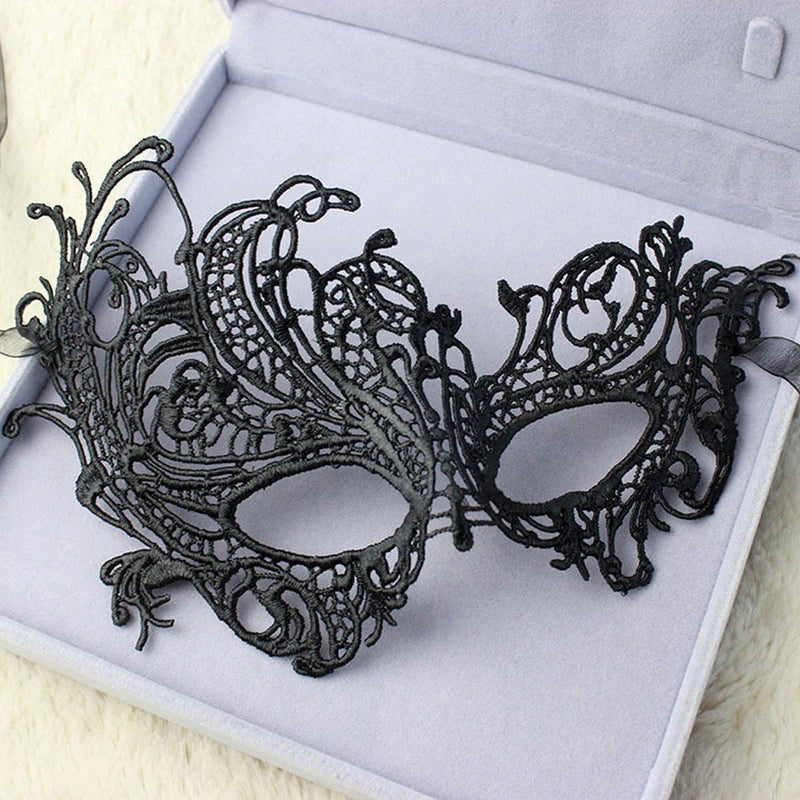 Kimloog Luxury Sexy Lace Eyemask Prom Mask Masquerade Ball Mask for Costume Party Cosplay