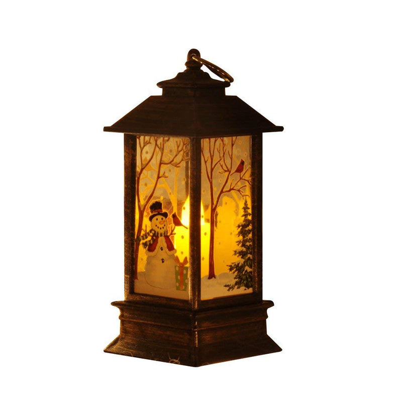 Outdoor Candle Lantern Decoration LED Light Christmas Candle Christmas Decoration Desktop Lantern Decoration