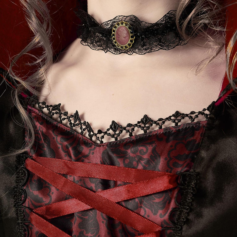 Morph Halloween Vampire Costume for Girls Kids Girl Vampire Costume Scary Little Girl Vampire Costume Royal Vampire
