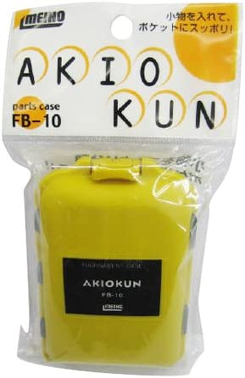 Meiho Small Tackle Box Akiokun FB 10 97 X 65 X 30 Mm Yellow (1235)
