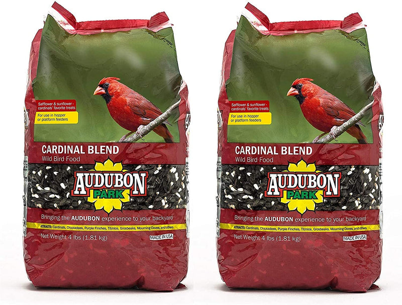 Aududon Park 12231 Cardinal Blend Wild Bird Food, 4-Pounds (2)
