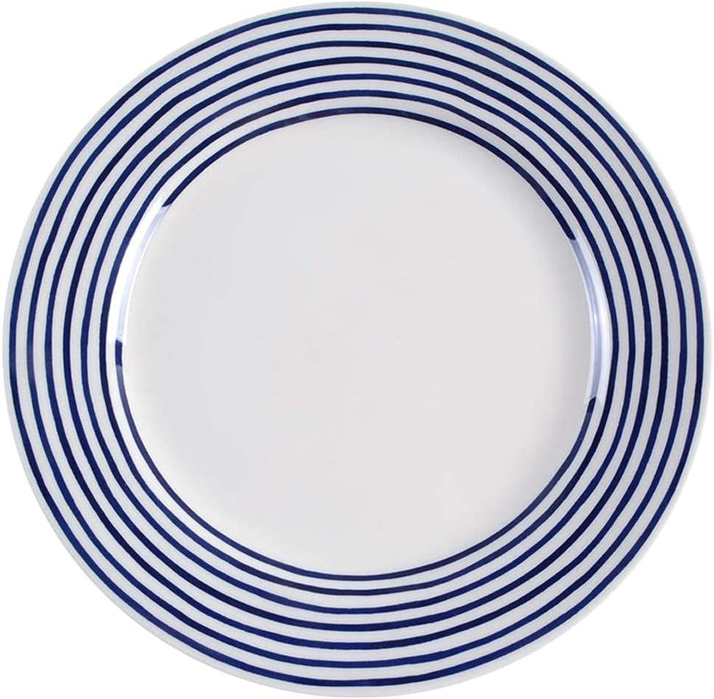 Kate Spade New York Charlotte Street West 16-Piece Dinnerware Set, 15.75 LB, Blue