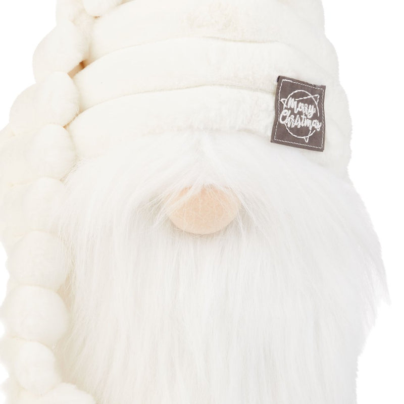 Holiday Time Droopy Hat Christmas Gnome, Tabletop Decorations, 18 Inch