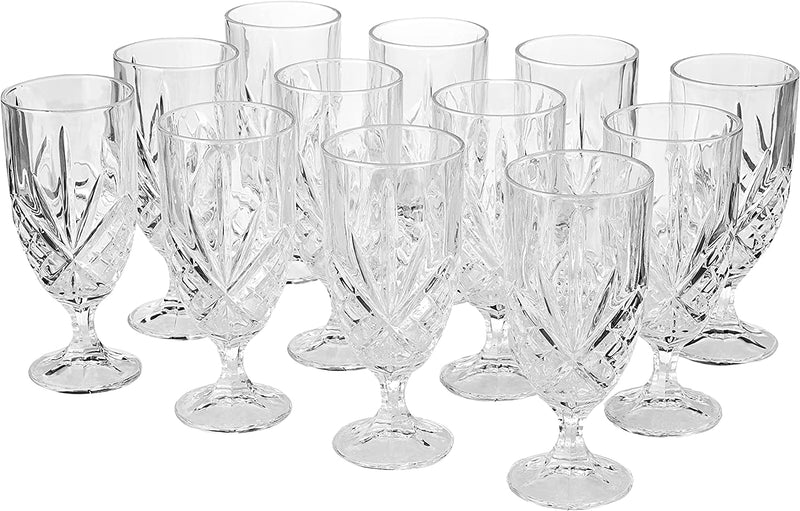 Godinger Dublin Set of 12 Iced Beverage Glasses 14-Oz.