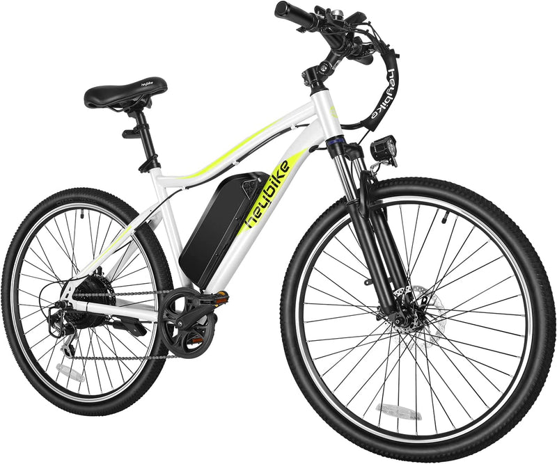 Heybike Race Max 27.5" Electric Bike for Adults 500W Brushless Motor 48V 12.5AH Removable Battery Ebike Light Weight Commuter Electric Mountain Bike Shimano 7-Speed Front Fork Suspension