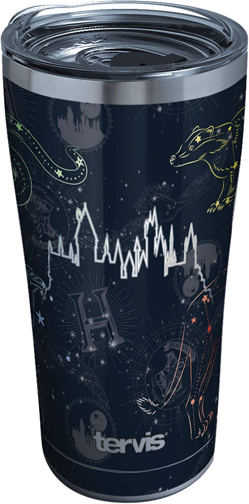 Tervis Harry Potter - Marauder'S Constellation Triple Walled Insulated Tumbler Cup Keeps Drinks Cold & Hot, 20Oz, Stainless Steel