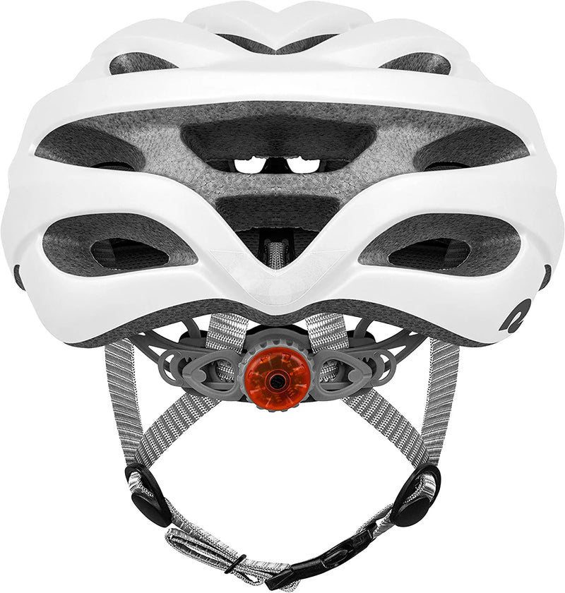 Retrospec Bike-Helmets Retrospec Silas Adult Bike Helmet with Light for Men & Women