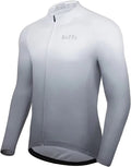 ROTTO Cycling Jersey Mens Bike Shirt Long Sleeve Gradient Color Series