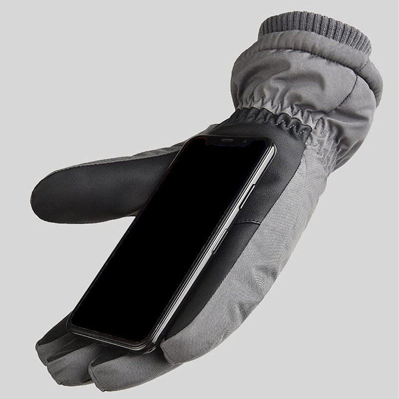 Mittens for Women Cold Weather Heated Winter Adult'S Warm Outdoor Non-Slip Windproofgloves and Ski Gloves Mittens Men
