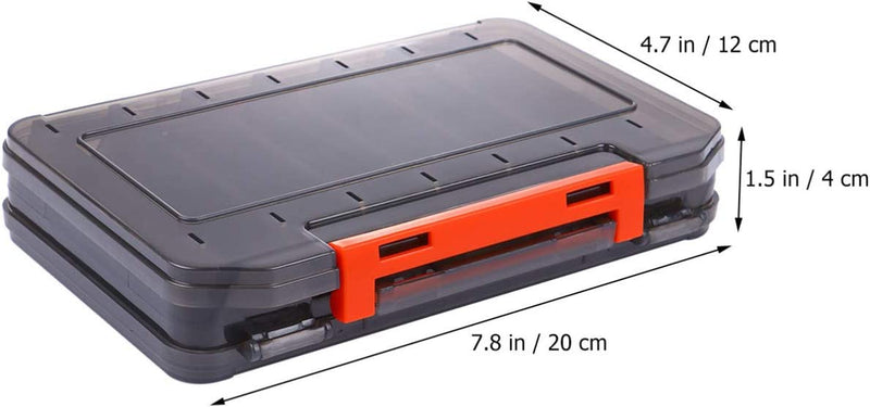 BESPORTBLE Fishing Tackle Box Waterproof Fishing Lure Storage Box Waterproof Fly Box for Fishing Accessories Outdoor