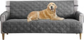 Tempcore Couch Covers, Waterproof Couch Covers for Dogs, Couch Covers for 3 Cushion Couch, Machine Washable Sofa Cover, Seat Width to 70", Sofa Cover for Pets/Children, Sofa, Brown