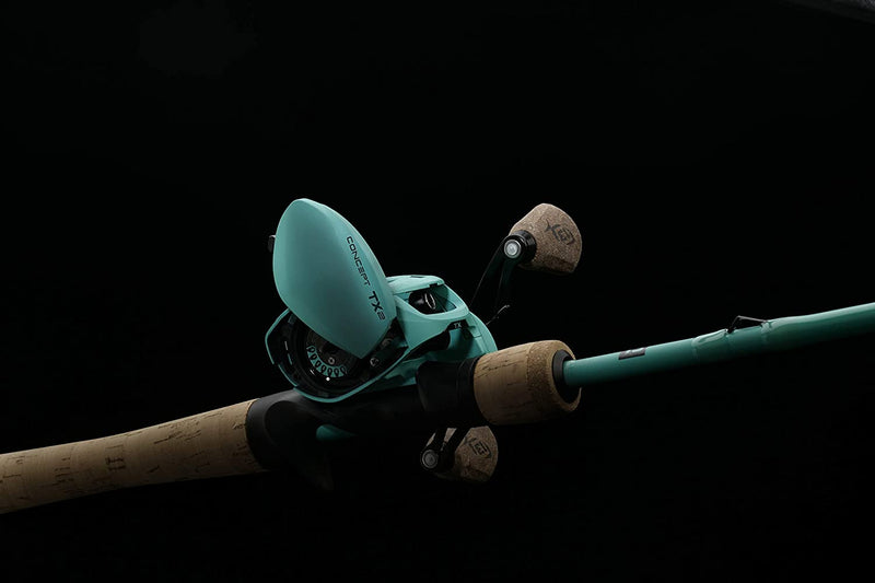13 FISHING - Concept TX2 - Baitcast Reels - Includes Skull Cap Low-Profile Baitcast Reel Cover