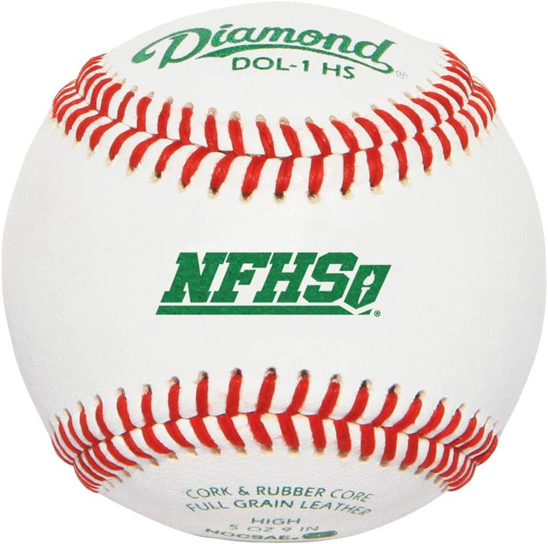 Rods Diamond Sports DOL-1 HS NFHS/NOCSAE High School Baseball - 1 Dozen