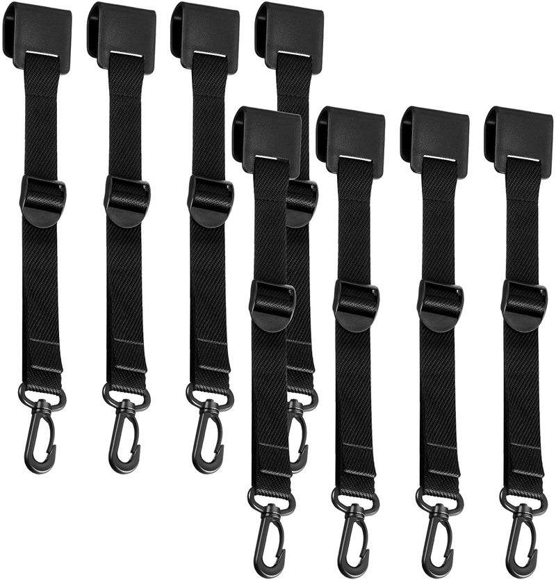 8 Pieces Canopy Hanging Clips Tent Hanging Clip for Business Exhibitions to Hang Signs, Slogans, Flags, and for Outdoor Camping to Hang Food, Lanterns, Garbage Bags, Towels