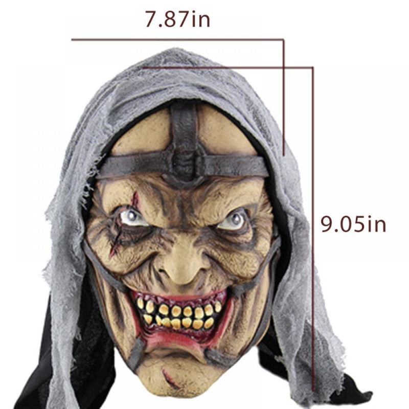 Scary Latex Mask, Halloween Party Scary Full Head Costume Mask