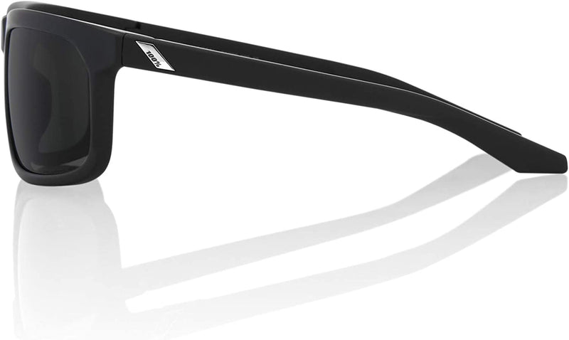 100% Hakan Sport Wrap around Sunglasses - Durable, Lightweight Active Performance Eyewear W/Rubber Temple & Nose Grip