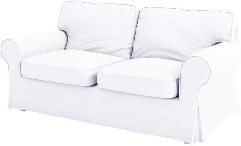 The Heavy Cotton Ektorp Sofa Cover Replacement Is Made Compatible for IKEA Ektorp Armchair (White Chair)