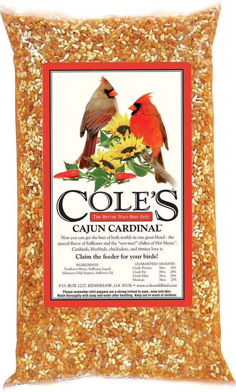 Cole'S CB10 Cajun Cardinal Blend Bird Seed, 10-Pound
