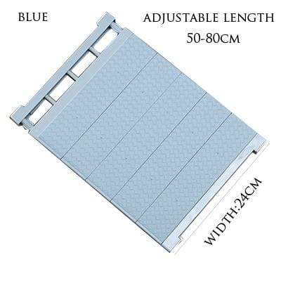 Adjustable Shelf Closet Organizer Storage 15380748-blue-50-80cm blue-50-80cm KOL DEALS