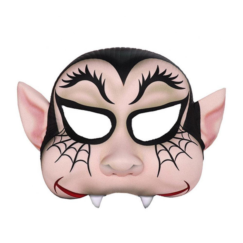 Halloween 3D Animal Half Face Halloween Mask Masquerade Ball Mardi Gras Party Props Scary Make up Cosplay Mask