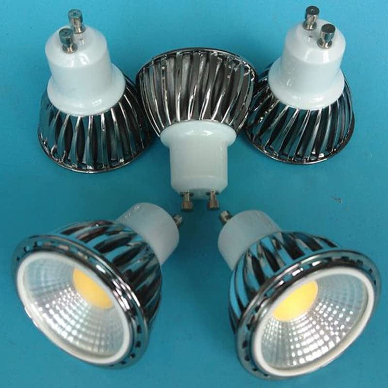AGIPS Wide Voltage Lights 10Pcs/Lot LED Spotlight Dimmable MR16 GU10 Store Spotlight COB Highlight Led 5W Cob Spotlight Ac110V/220V Household Bulbs ( Color : Onecolor , Size : MR16 110-130V )