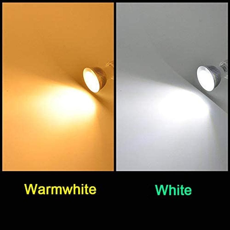 AKSPET Fengyan Home Bulbs 10Pcs/Lot Dimming LED COB Spotlight GU10 6W AC120V/230V COB Chip LED Spotlight Household Lamp ( Color : Onecolor , Size : 110-130V )