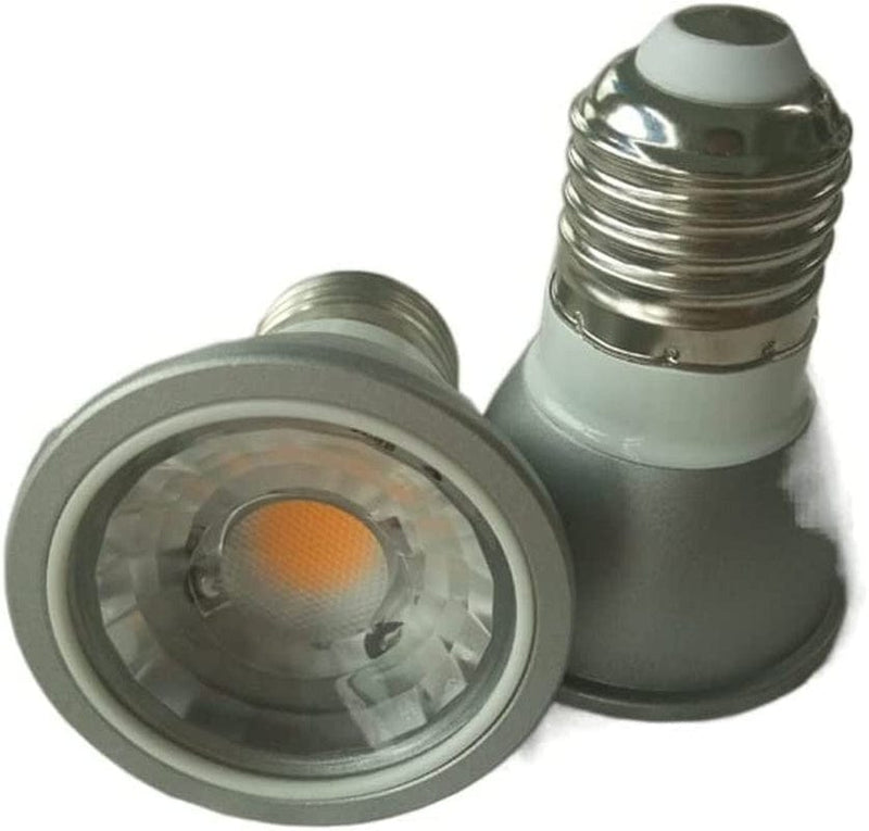 AKSPET Fengyan Home Bulbs 10Pcs/Lot LED COB Spotlight 6W Dimming Lamp GU10 AC110V/230V LED Spotlight Replaces Halogen Lamp 50W Household Lamp ( Color : Onecolor , Size : E27 110-130V )