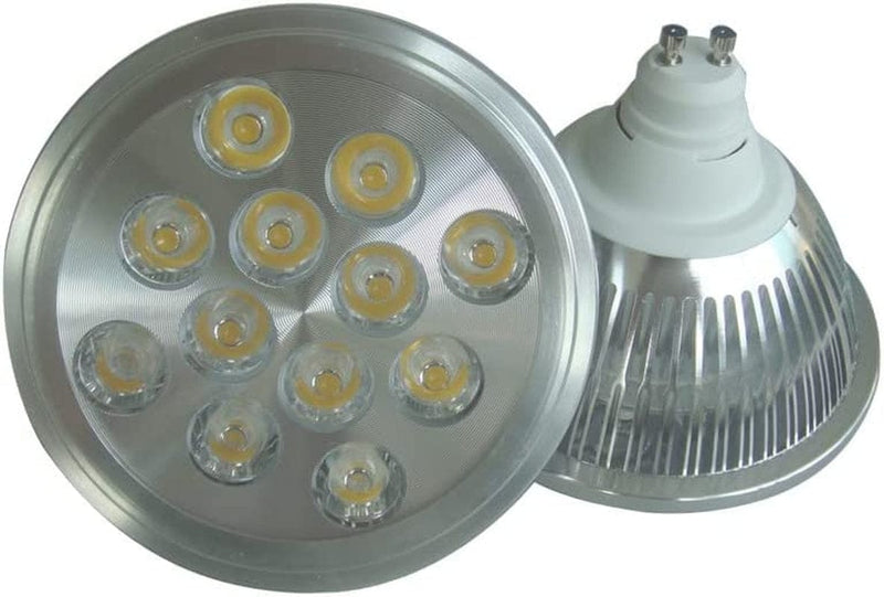 AKSPET Fengyan Home Bulbs 4Pcs/Lot AR111 Led Spotlight AR111 12W AC85-265V LED Spotlight Aluminum Shell Household Lamp ( Color : Onecolor , Size : Base Long )