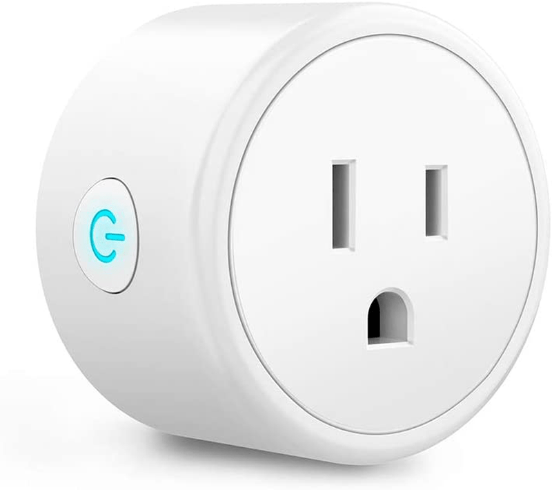 Alexa Smart Plugs - Aoycocr Mini WIFI Smart Socket Switch Works With Alexa Echo Google Home, Remote Control Smart Outlet with Timer Function, No Hub Required, ETL/FCC Listed 4 Pack Only 2.4GHz Network