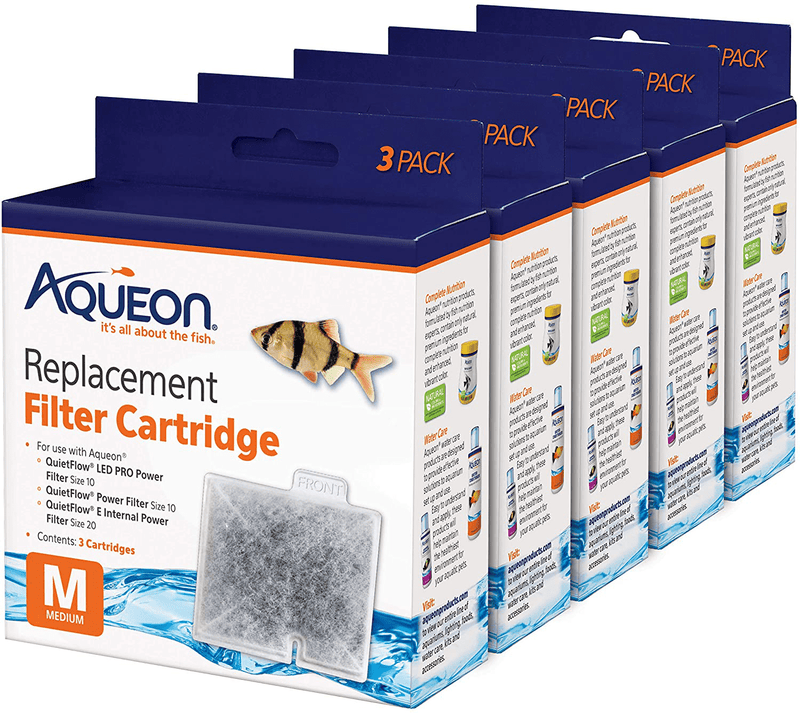 Aqueon Replacement Filter Cartridges Medium - 9 Pack