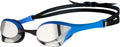 Arena Cobra Ultra Swipe Racing Swim Goggles for Men and Women, Mirror/Non-Mirror Lens, Anti-Fog, UV Protection, Dual Strap