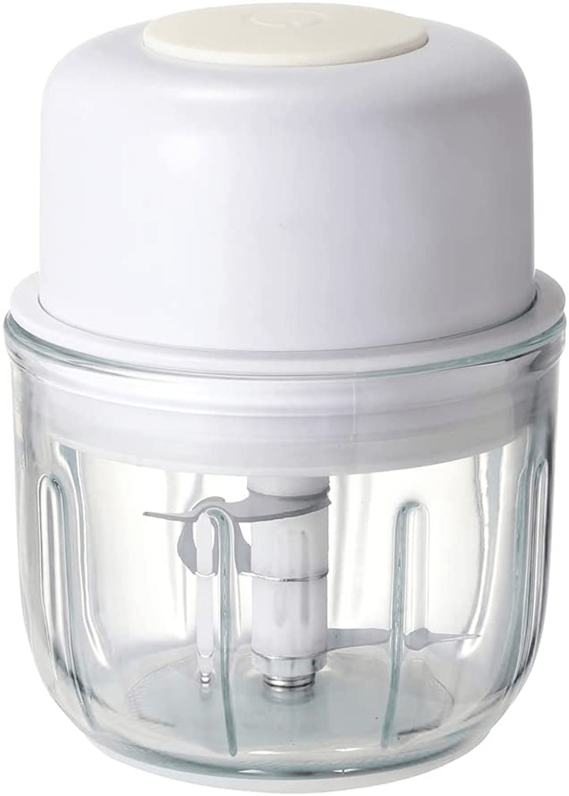 AYOTEE Wireless Electric Small Food Processor, Mini Food Chopper For Garlic Veggie Vegetables Fruit,Salad Mincing & Puree,Kitchen,1 Cup 250ML,BPA free,Pink